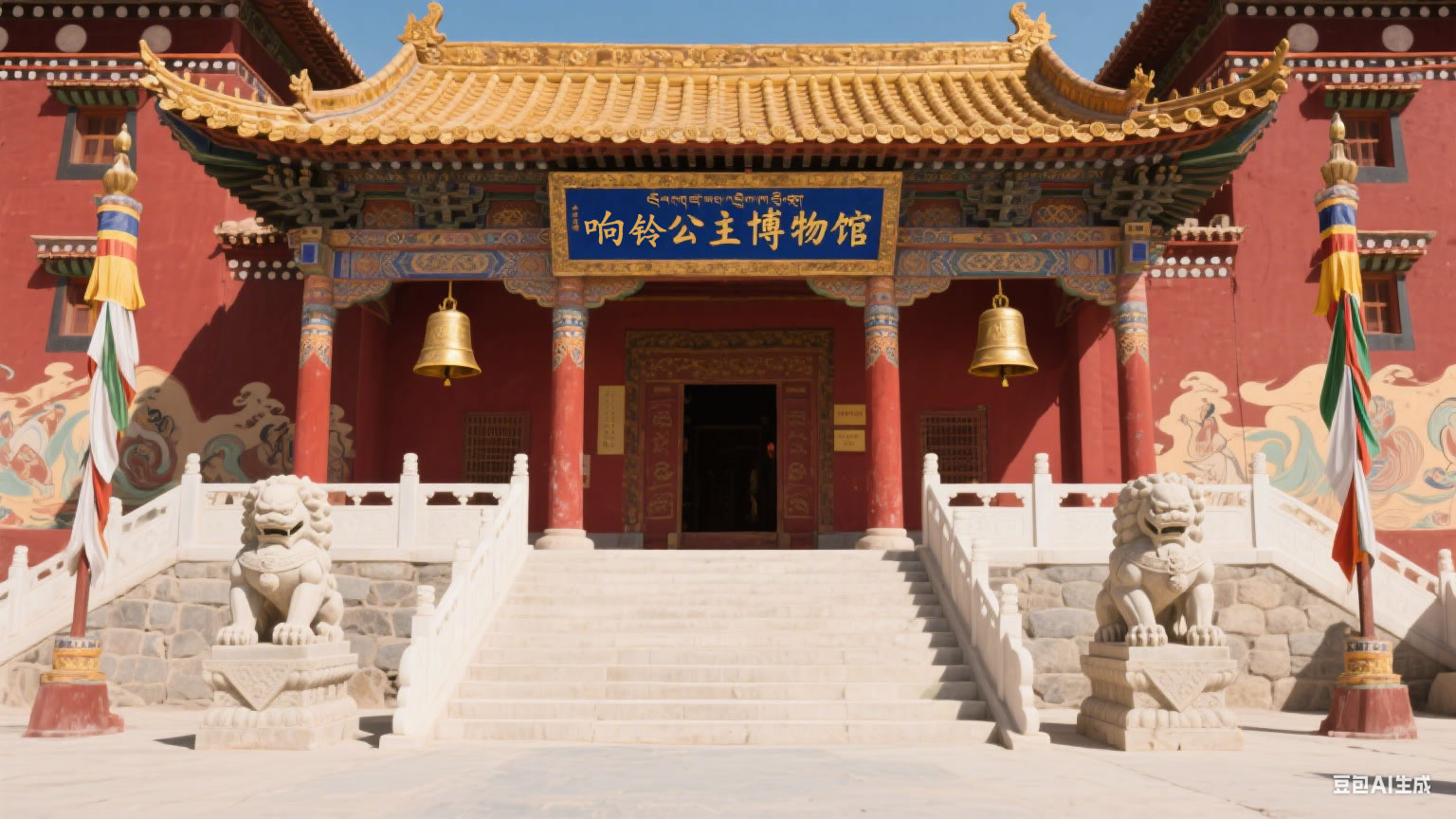 神秘的博物馆展厅